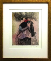 Baška II - grafika - Katarína Vavrová 